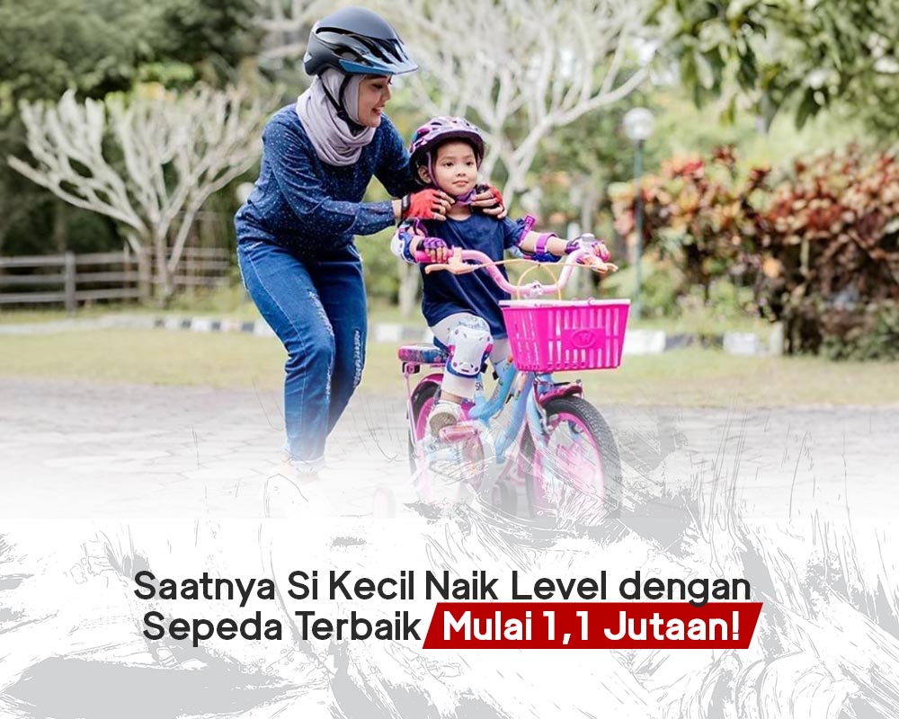 Tahap transisi anak naik sepeda Tahap transisi anak naik sepeda