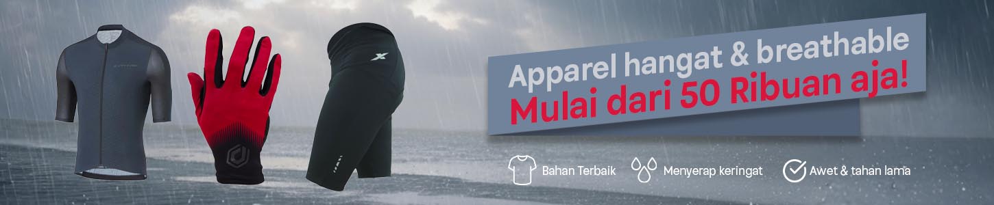 Apparel sepeda hangat & breathable Apparel sepeda hangat & breathable