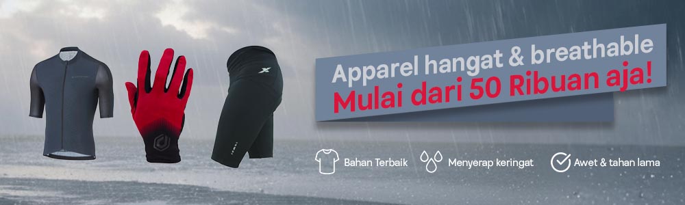 Apparel sepeda hangat & breathable Apparel sepeda hangat & breathable
