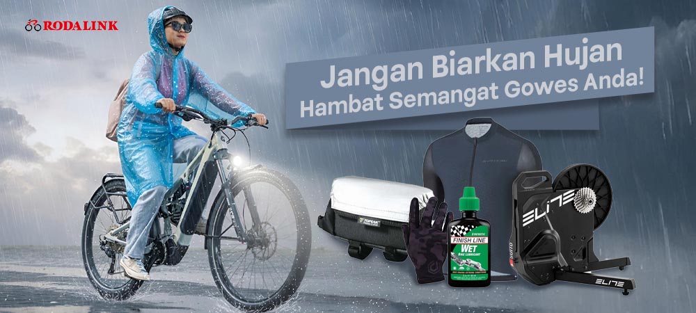 Kebutuhan bersepeda di musim hujan Kebutuhan bersepeda di musim hujan
