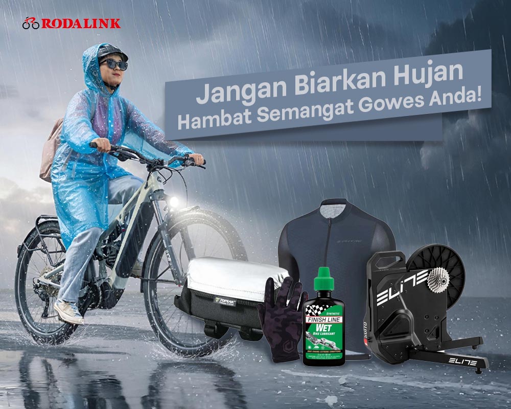 Kebutuhan bersepeda di musim hujan Kebutuhan bersepeda di musim hujan