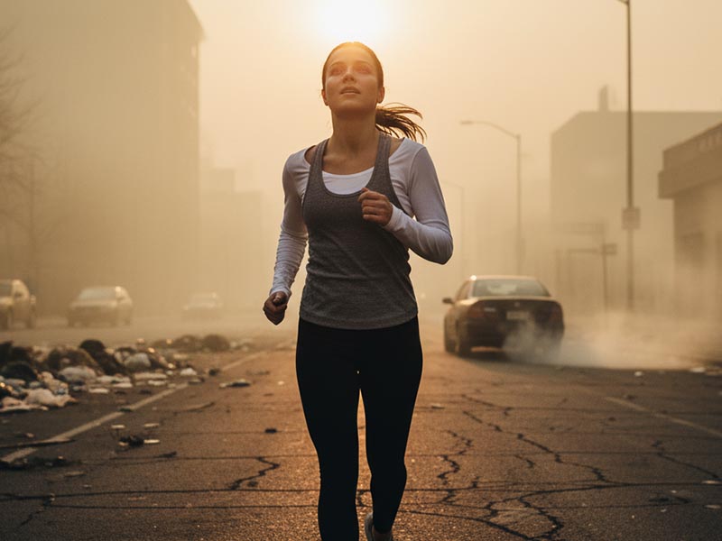 Kacamata lari mengurangi resiko mata kering akibat angin & cuaca Kacamata lari mengurangi resiko mata kering akibat angin & cuaca