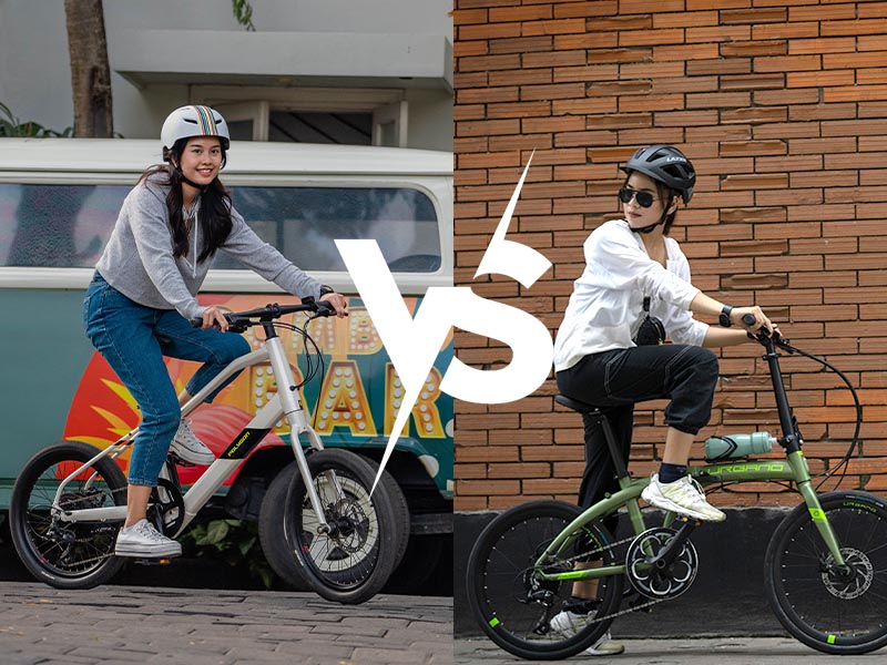 Perbandingan Mini Velo vs Folding Bike Perbandingan Mini Velo vs Folding Bike