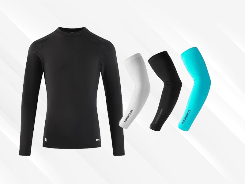 Baselayer & manset yang berguna untuk aktivitas olahraga Baselayer & manset yang berguna untuk aktivitas olahraga