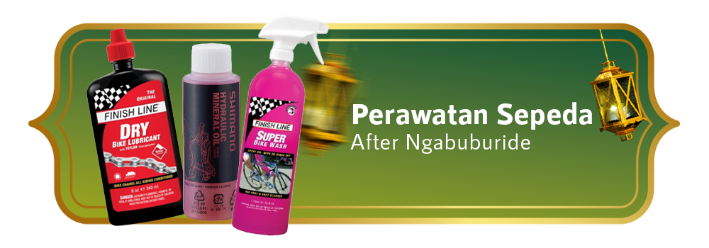 Perawatan sepeda after ngabuburide Perawatan sepeda after ngabuburide