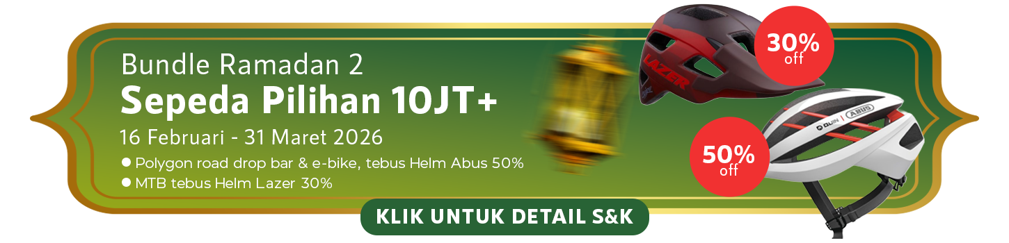 Sepeda Polygon 10JT+ bonus helm up to 50% Sepeda Polygon 10JT+ bonus helm up to 50%