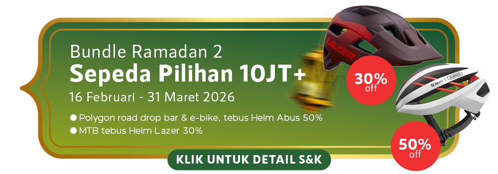 Sepeda Polygon 10JT+ bonus helm up to 50% Sepeda Polygon 10JT+ bonus helm up to 50%