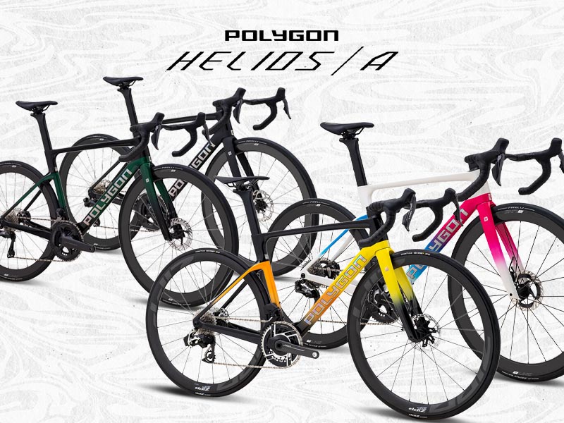 Polygon Helios road bike lineup Polygon Helios road bike lineup