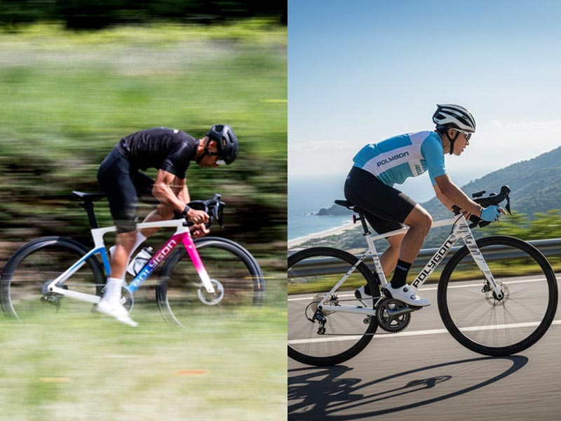 Posisi berkendara sepeda balap Strattos vs Helios Posisi berkendara sepeda balap Strattos vs Helios