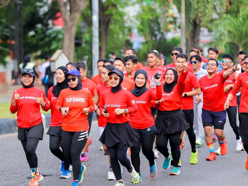 Komunitas lari yang semakin menyebar ke penjuru kota Komunitas lari yang semakin menyebar ke penjuru kota
