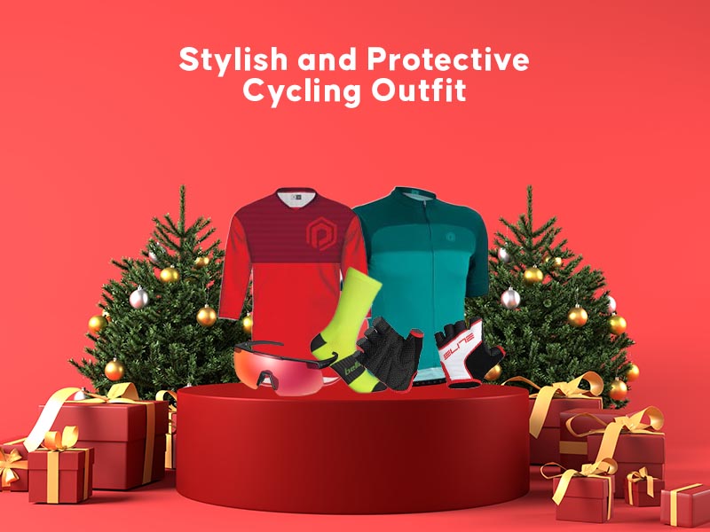 Stylish and Protective Cycling Outfit Stylish and Protective Cycling Outfit