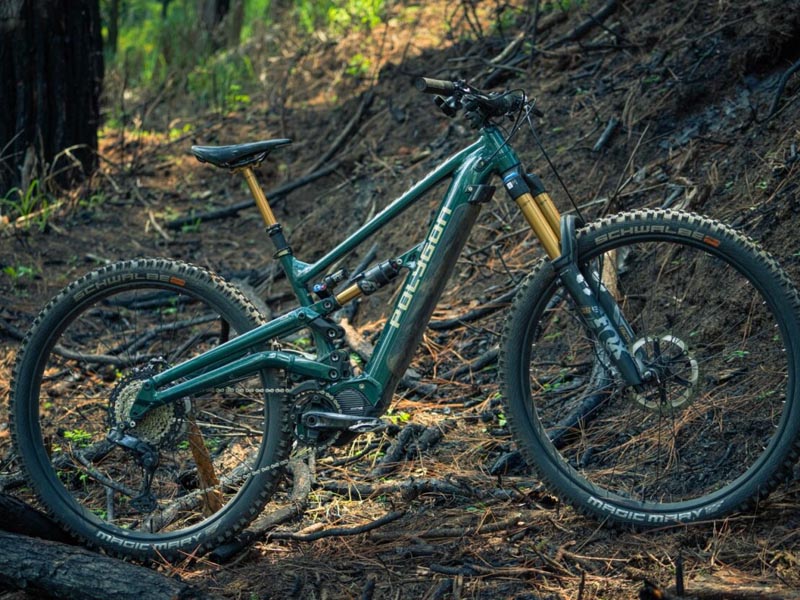Polygon electric mountain bike Polygon electric mountain bike