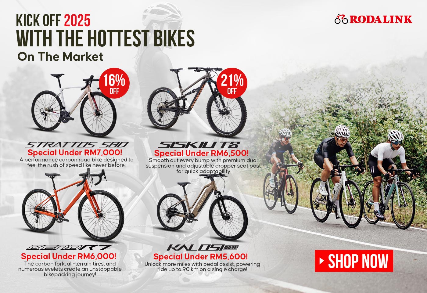 New Year bikes recommendation: Polygon Strattos S8 Disc, Polygon Siskiu T8, Polygon Bend R7, & Polygon Kalosi Miles New Year bikes recommendation: Polygon Strattos S8 Disc, Polygon Siskiu T8, Polygon Bend R7, & Polygon Kalosi Miles