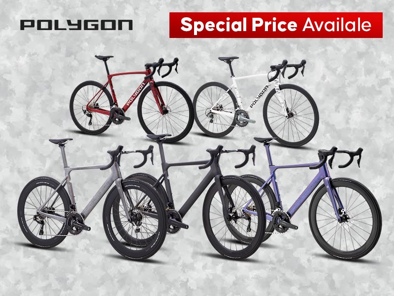 Polygon Road Bikes: Strattos S and Helios A at special prices Polygon Road Bikes: Strattos S and Helios A at special prices
