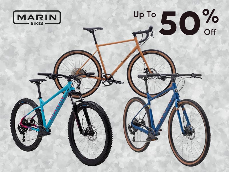 Marin Bikes: up to 50% off Marin Bikes: up to 50% off