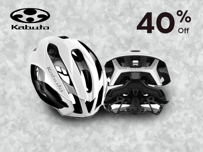 Kabuto Izanagi bike helmet: special 40% off Kabuto Izanagi bike helmet: special 40% off