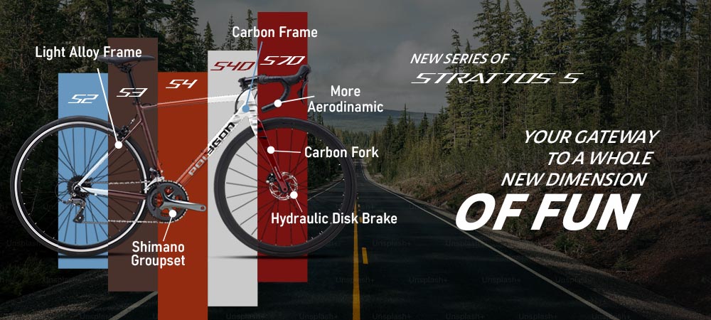 Polygon Strattos Road Bike Series Polygon Strattos Road Bike Series