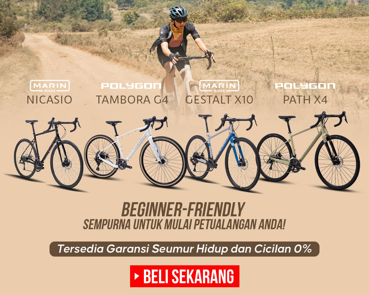 Rekomendasi sepeda gravel terbaik untuk pemula Rekomendasi sepeda gravel terbaik untuk pemula