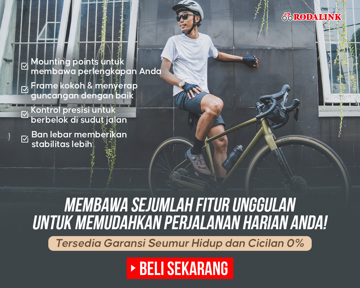 Rekomendasi sepeda gravel terbaik untuk harian Rekomendasi sepeda gravel terbaik untuk harian