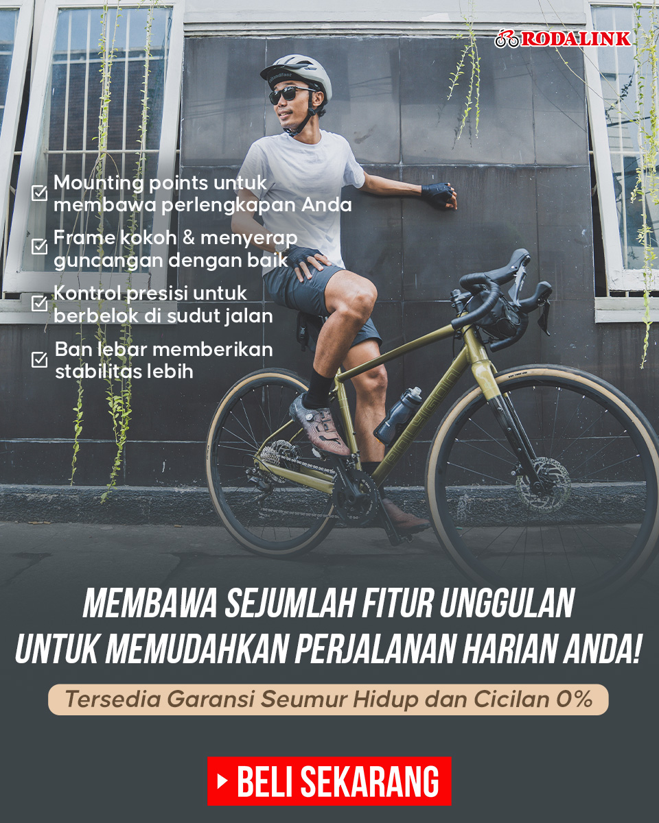 Rekomendasi sepeda gravel terbaik untuk harian Rekomendasi sepeda gravel terbaik untuk harian