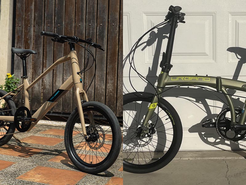 Commuting with a mini velo vs a folding bike Commuting with a mini velo vs a folding bike