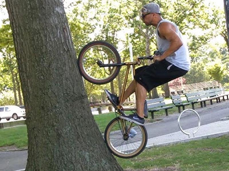 Basic BMX Tricks: Fakie Basic BMX Tricks: Fakie