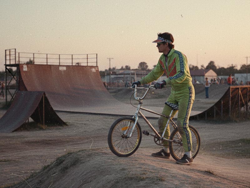 Modern BMX design appearance Modern BMX design appearance