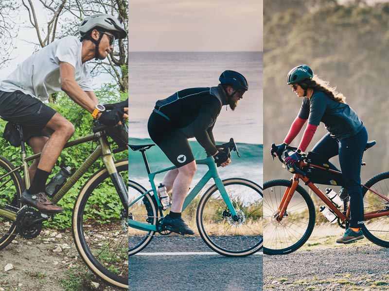 Polygon Path, Tambora, & Bend gravel bike riding position Polygon Path, Tambora, & Bend gravel bike riding position