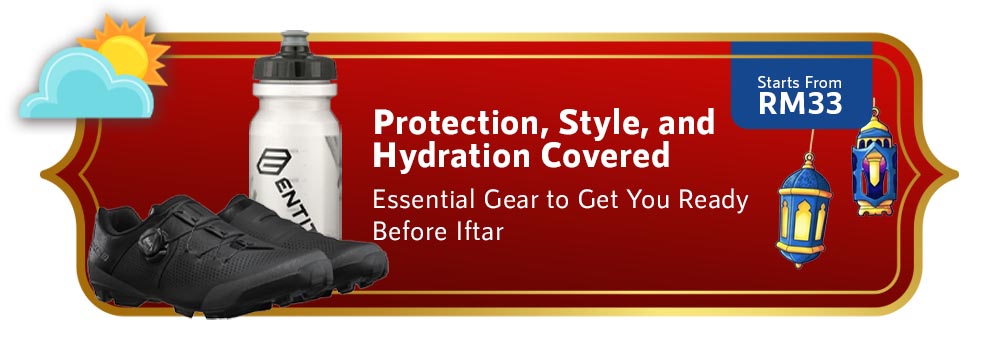 Pre-Iftar essential cycling gear Pre-Iftar essential cycling gear