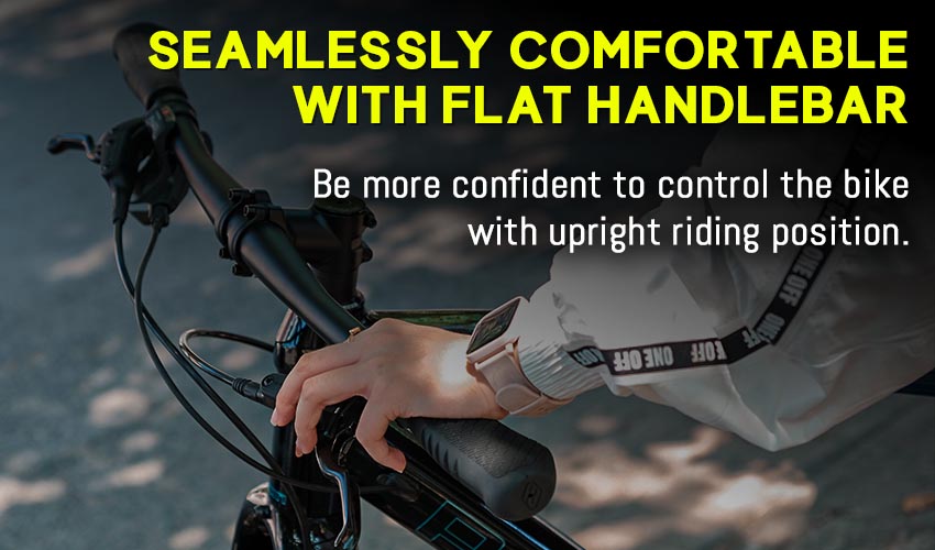 Seamlessly Comfort with Flat Bar Seamlessly Comfort with Flat Bar