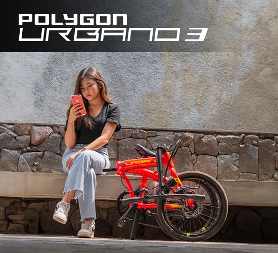 Polygon Urbano 3 Pink Folding Bike Polygon Urbano 3 Pink Folding Bike