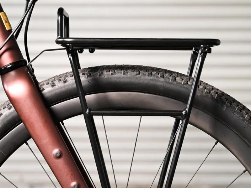 Racks and pannier for carrying extra items Racks and pannier for carrying extra items