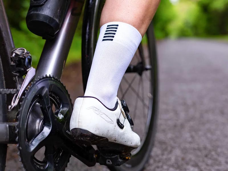 Seamless cycling sock Seamless cycling sock