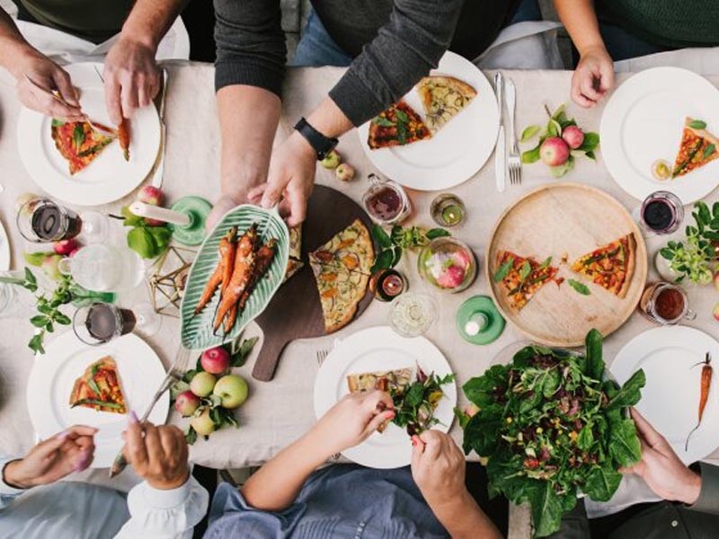 A healthy CNY potluck after cycling A healthy CNY potluck after cycling