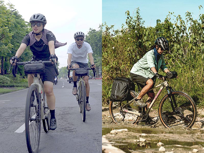 Hybrid bikes are versatile for both urban & off-road adventures Hybrid bikes are versatile for both urban & off-road adventures