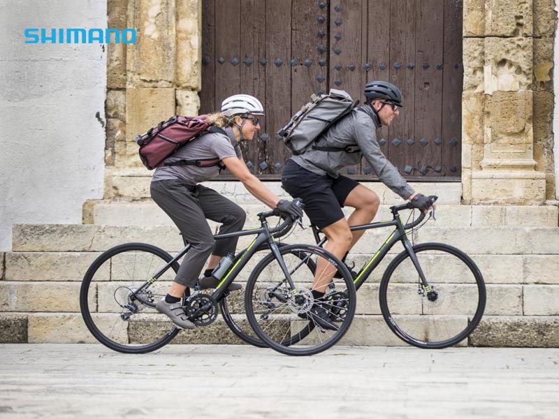 Touring with Shimano bicycle parts Touring with Shimano bicycle parts