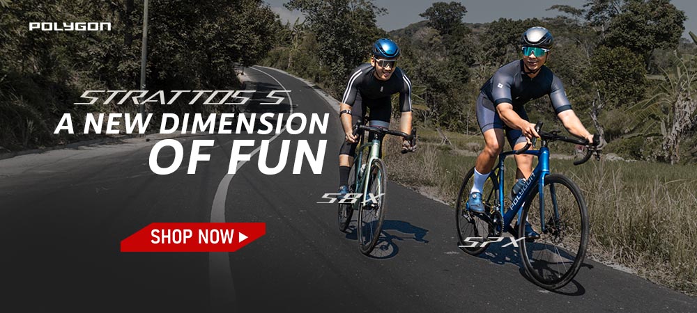 All New Polygon Strattos Series Road Bike All New Polygon Strattos Series Road Bike