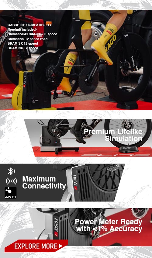 Elite Justo 2 interactive indoor trainer Elite Justo 2 interactive indoor trainer