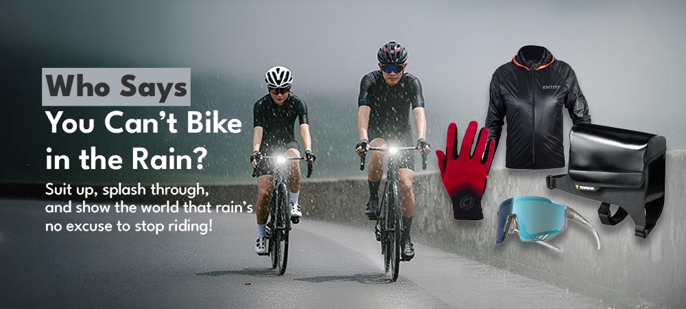 Rain-ready cycling gear collection Rain-ready cycling gear collection