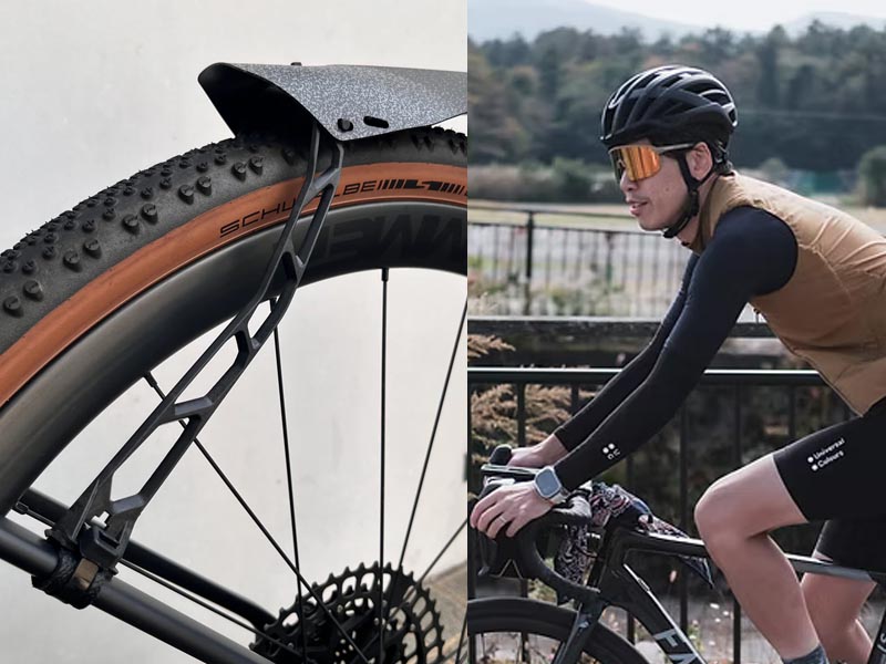 Install Fenders & Wear MTB Glasses Install Fenders & Wear MTB Glasses