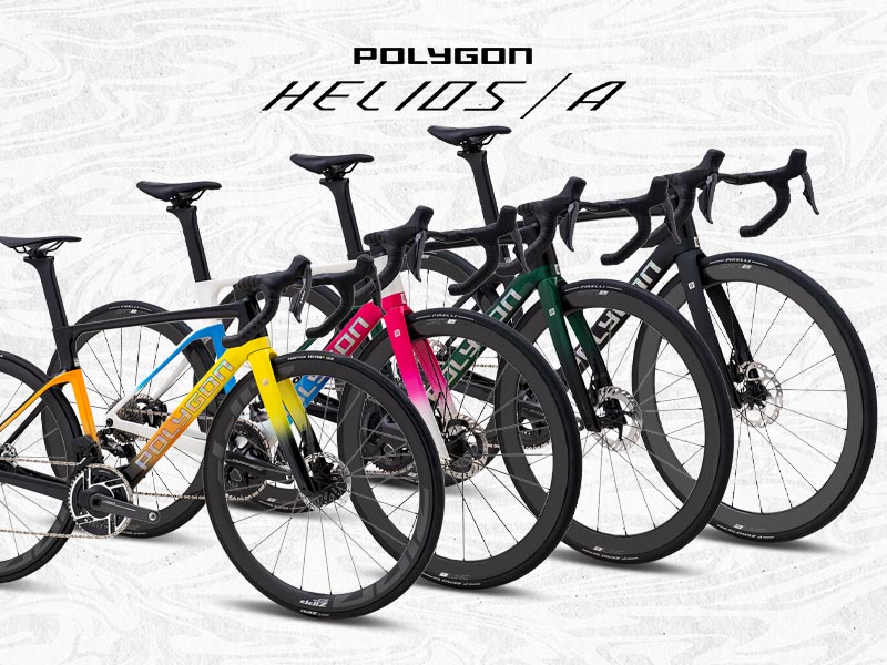 Polygon Helios high-performance road bike Polygon Helios high-performance road bike