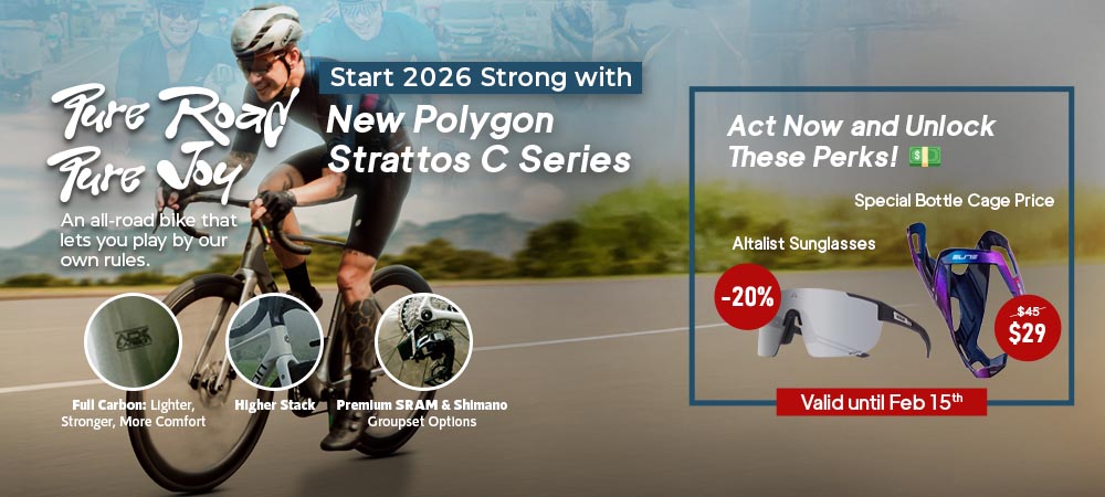 New Polygon Strattos C road bike launch & promo New Polygon Strattos C road bike launch & promo