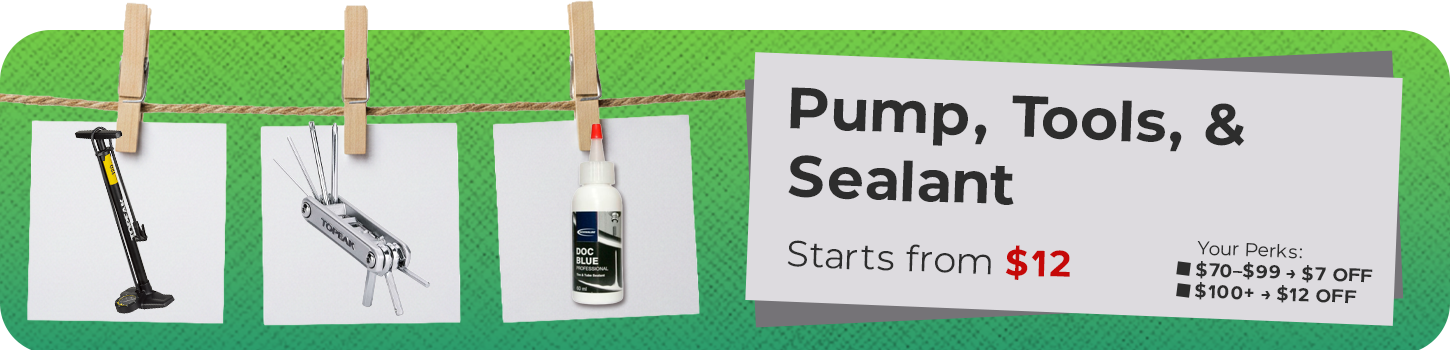 Pump, tools, & sealant Pump, tools, & sealant