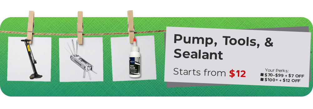 Pump, tools, & sealant Pump, tools, & sealant