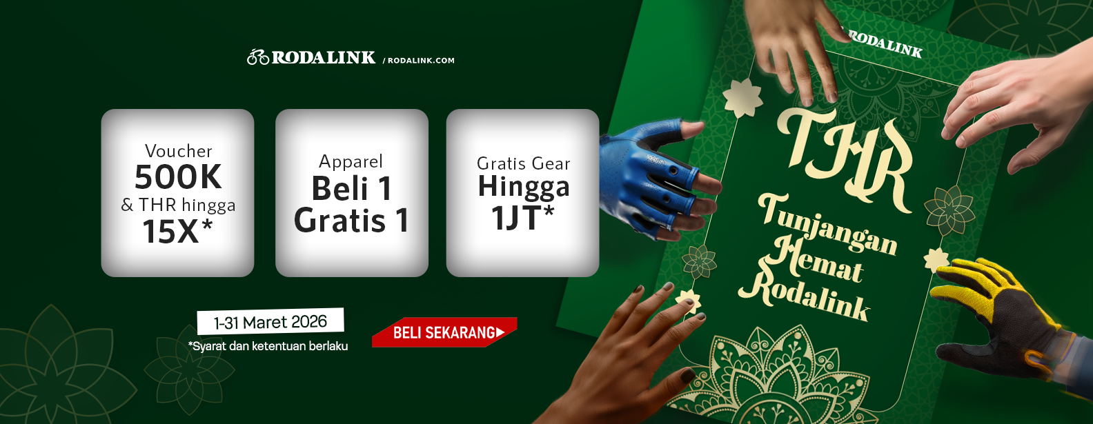 Rodalink Bagi-Bagi THR: Hemat Hingga 500k