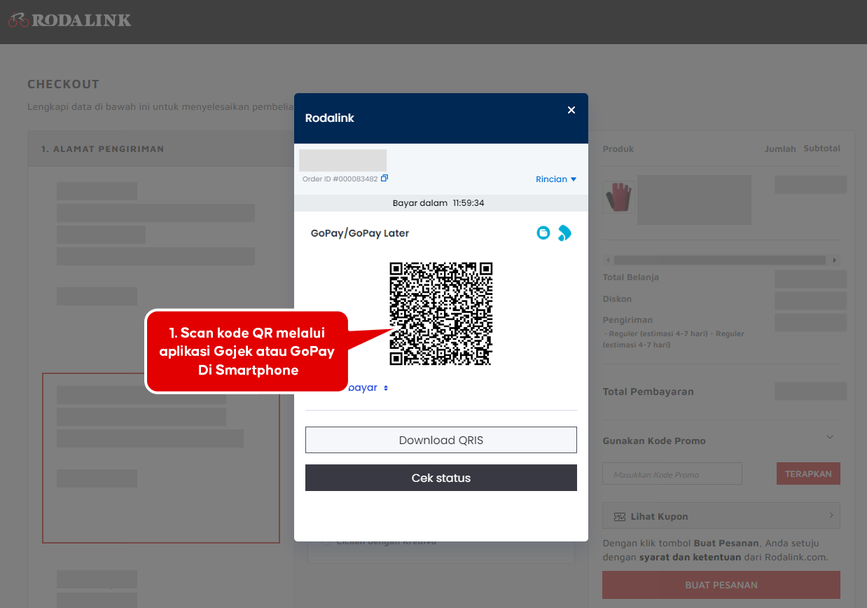 Cara pembayaran GoPay atau GoPay Later Cara pembayaran GoPay atau GoPay Later