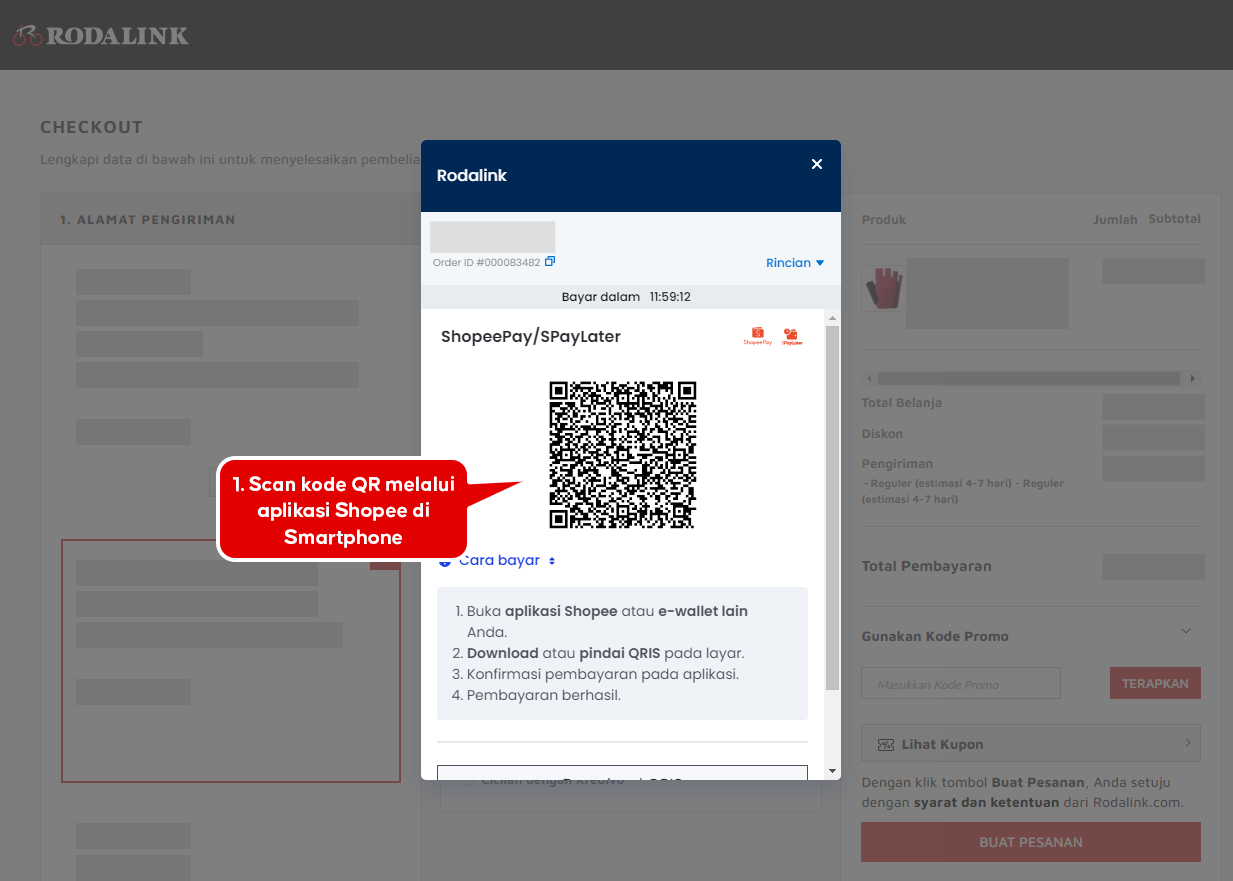 Cara pembayaran ShopeePay Cara pembayaran ShopeePay atau SPayLater