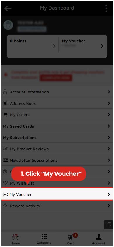 Steps to view your Rodalink coupon or voucher code Steps to view your Rodalink coupon or voucher code