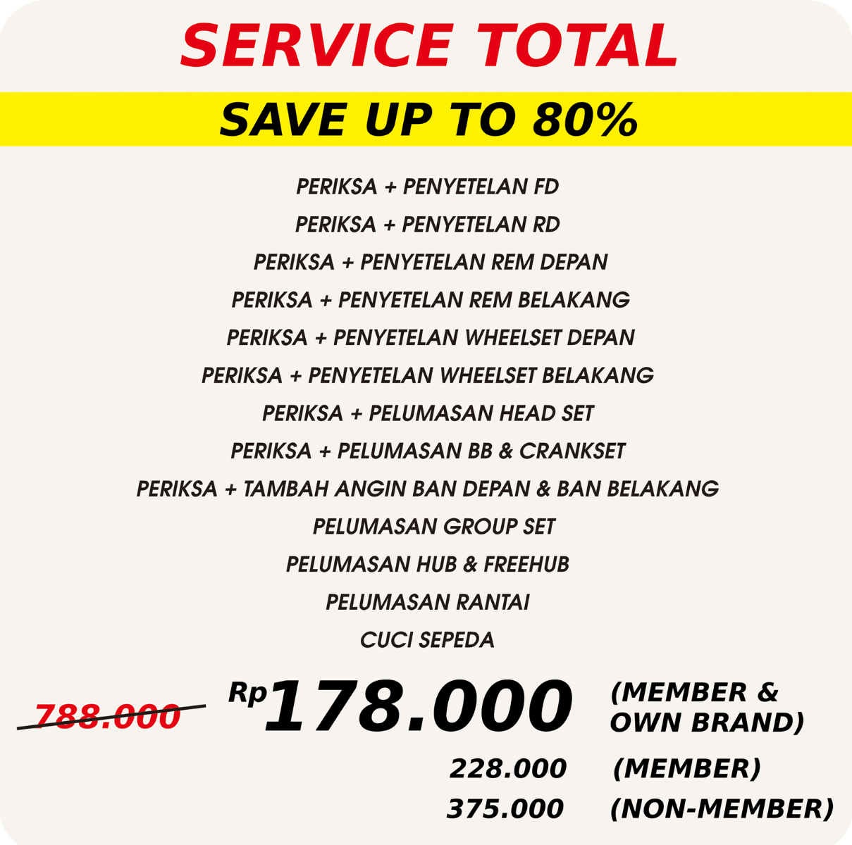 Biaya Servis Biaya Servis