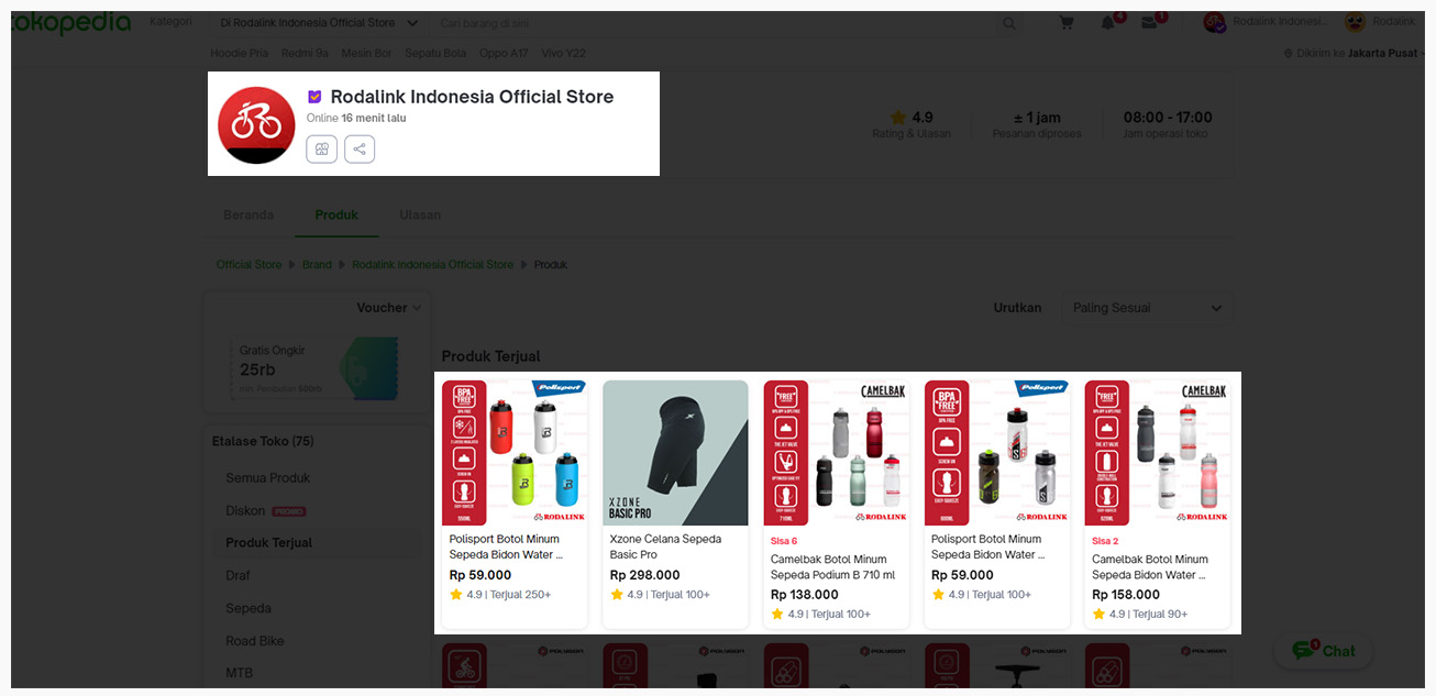 Tokopedia Official Store Tokopedia Official Store